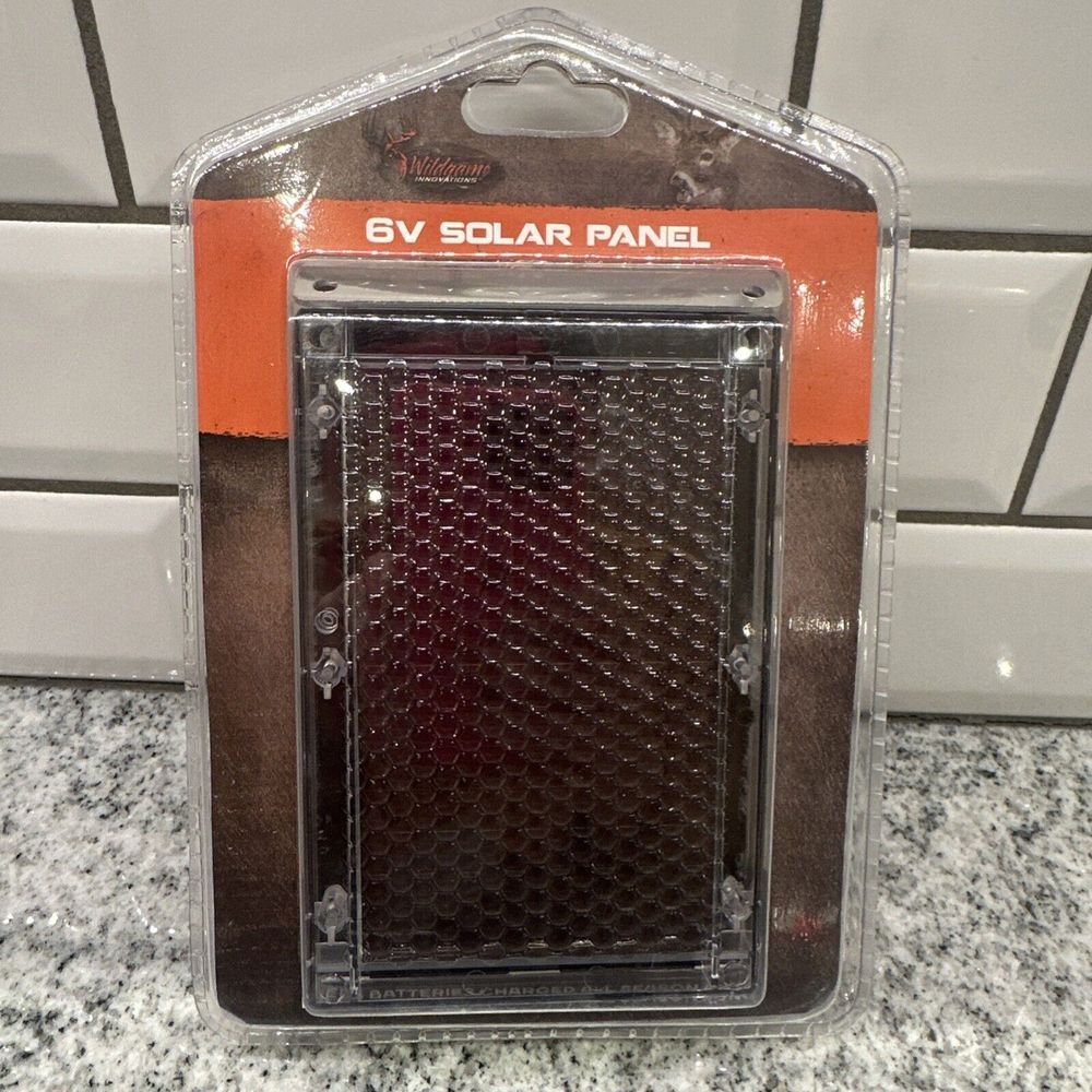 Wildgame Innovations 6V Solar Panel for Deer Feeders 6‎ Volt SP-6V1 *New Hunting